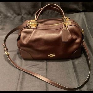 Coach Brown Leather Satchel